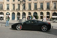 Ferrari Italia in Place Vendome, Paris