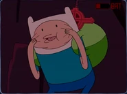 Finn making face