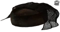 Dapper gambler hat female