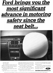 Ford airbag advertisement (1993.11)