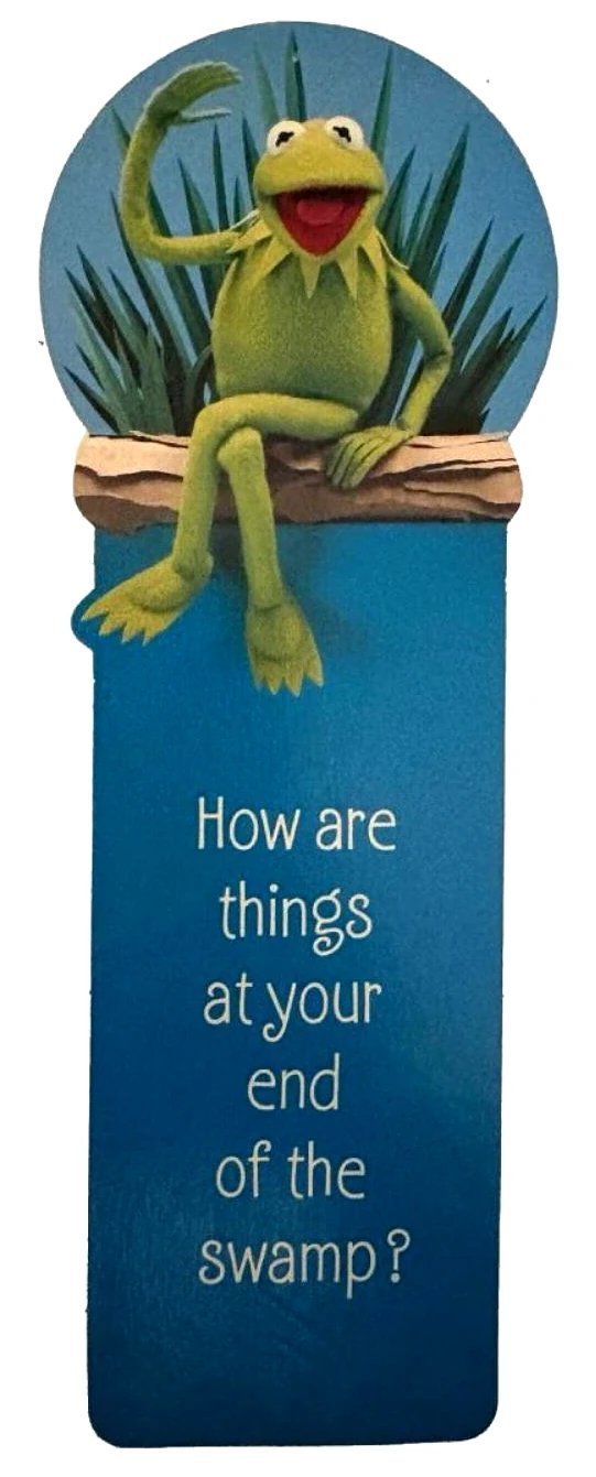 Hallmark bookmark 1980 kermit.jpg (25 KB) Hallmark bookmark 1980 kermit