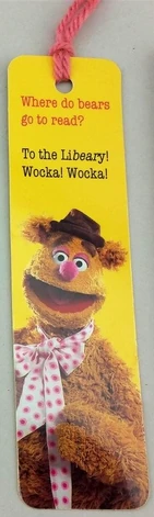 Antioch bookmark 1982 fozzie