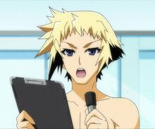 Zenkichi explaining the rules of the meet