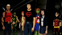 Zatanna with the Team