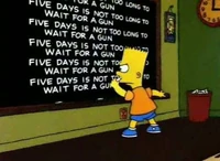 Simpsons-gun