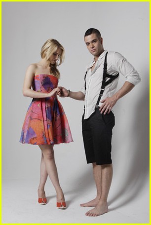 Dianna Agron and Mark Salling Dianna Agron and Mark Salling