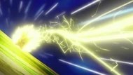 EP721 Pikachu usando Rayo