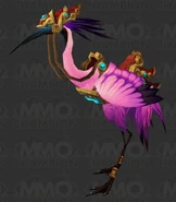 Crane mount pink
