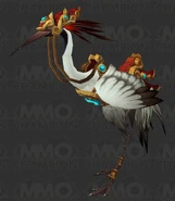 Crane mount white