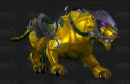 Jeweled dawnstone panther