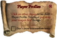 Scroll PlayerProfiles