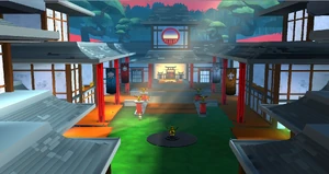 Monastery Courtyard 1