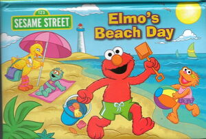 Elmo's beach day