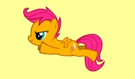 Scootaloo flying