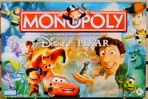 monopoly pixar