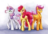 Cutie Mark Crusaders Z by KP-ShadowSquirrel