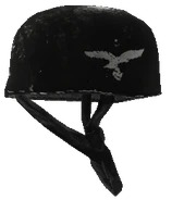 Fallschirmjaeger scrapped helmet WaW