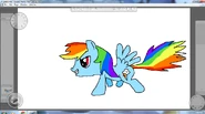 Rainbow Dash By Metal
