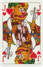 1978 playing cards Jack Hearts