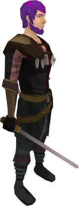 Skewer equipped