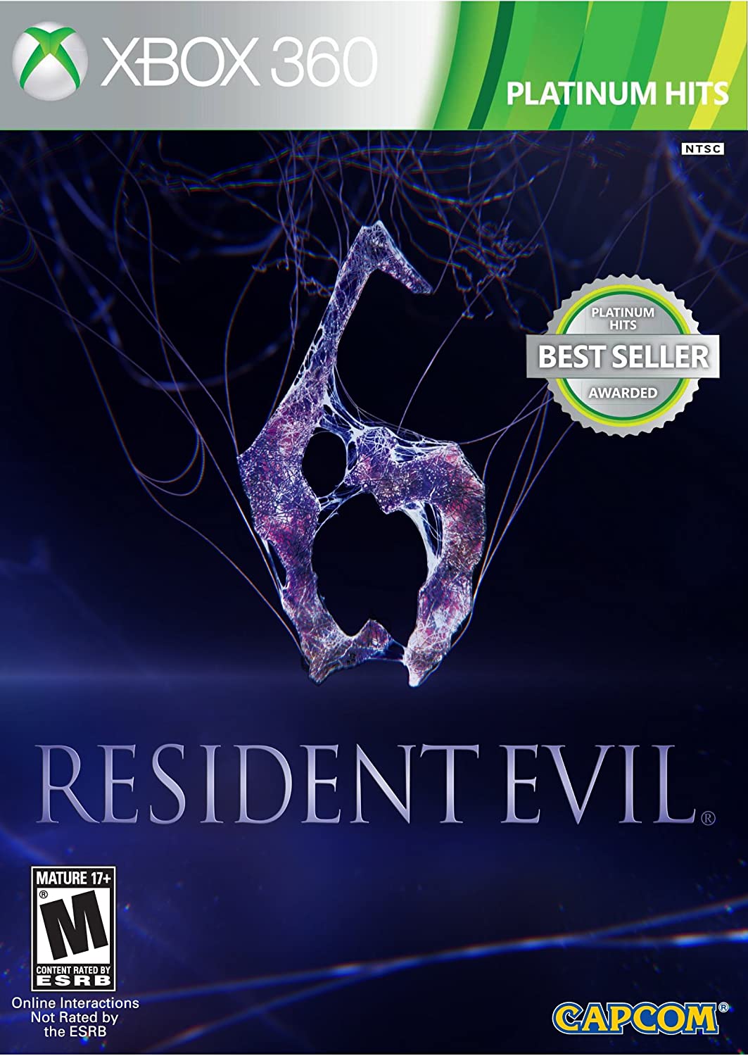 Resident Evil 6   Xbox cover