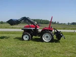 Emerybuilt E-264 MFWD (red) w loader - 2000