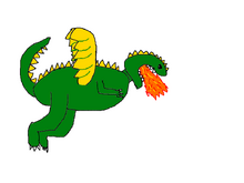 GreenYellowWingerDragon
