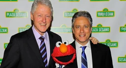 2012 Sesame Gala Bill Clinton Jon Stewart