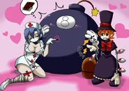 Valentine and Peacock