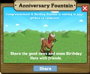 Anniversary Fountain Stage 3 Completed