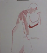 Unfinished blacksmith painting