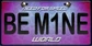 WorldLicensePlateBEM1NE