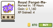 Royal Forget-Me-Not Market Info