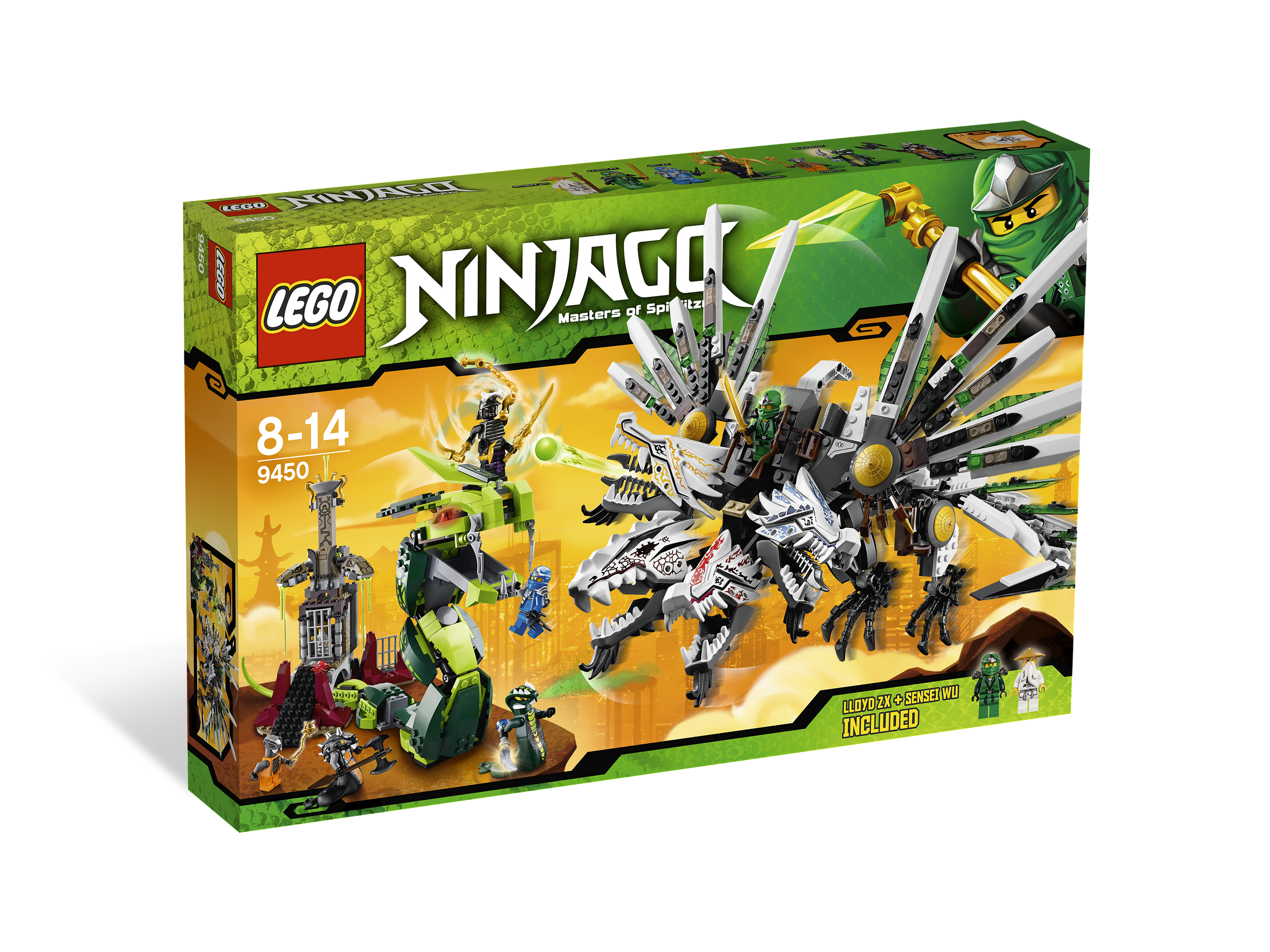 ninjago lego dragon battle