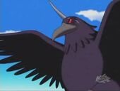 Giant raven