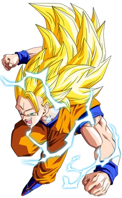 Goku SSJ3 Trans