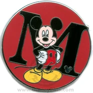 M Mickey Pin