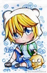 Finn and jake chibi