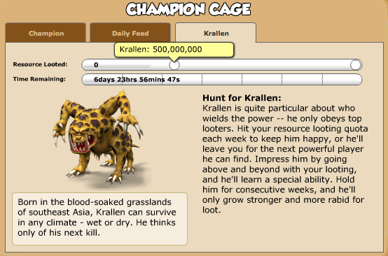 Backyard Monsters Hunt For Krallen Discussion On Kongregate Page 2