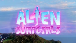 Alien Surf Girls Intertitle Logo