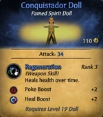 Conquistador Doll - clearer