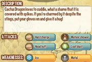 Cactus dragon info