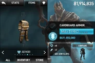 Cardboard Armor
