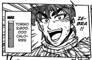 Toriko Calories level gourmet piramid