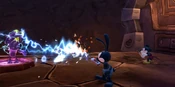 Oswald shocking a spatter