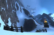 Neverest Basecamp snowfall screenshot