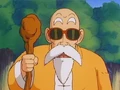 Roshi looks relieved