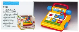 Illco 1992 baby toys activity typewriter
