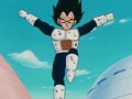 Vegeta jumps