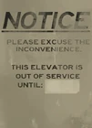 Out of service